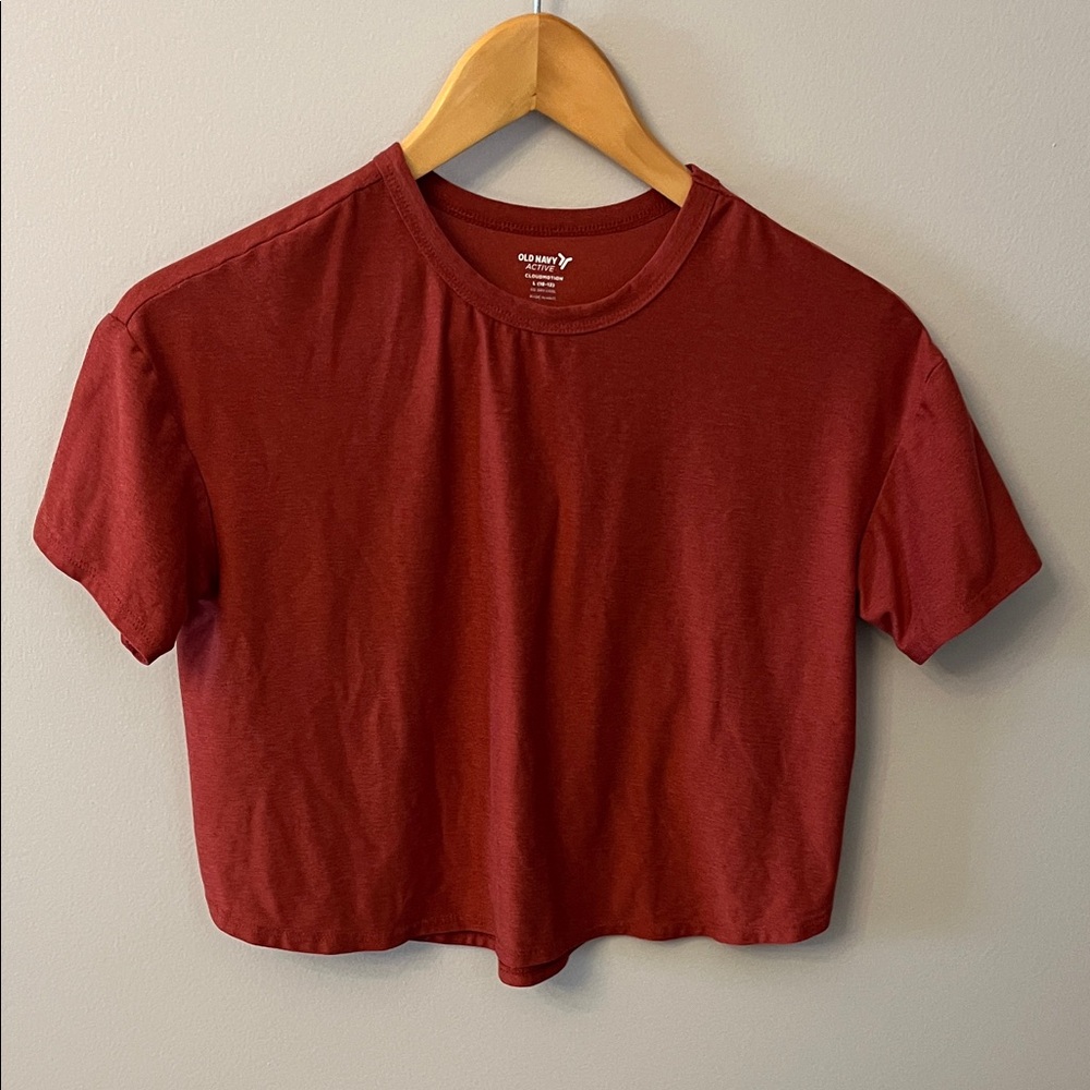 Old Navy Kids Red Short Sleeve Tee
